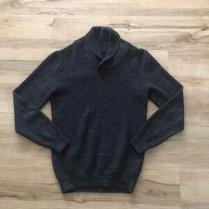 RW&CO. Men's Charcoal Turtleneck Sweater